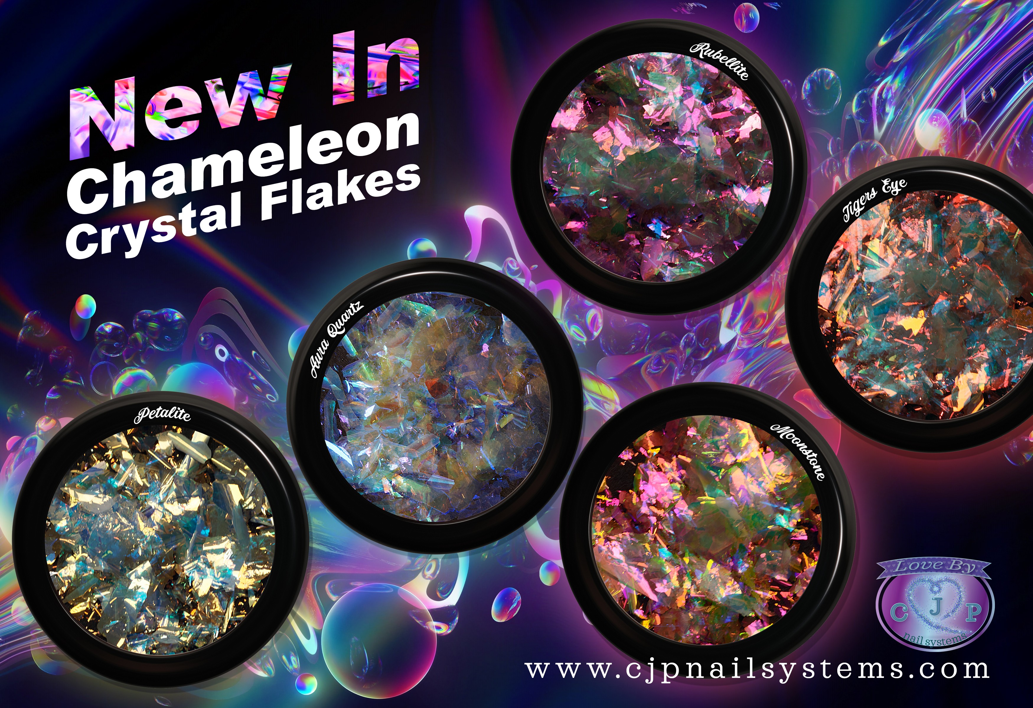 Crystal Chameleon Flakes (2 gr.) , 15 Colors Available